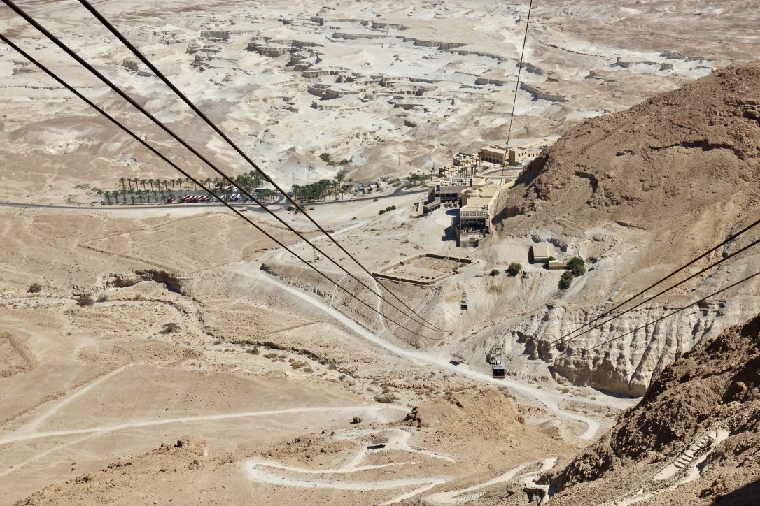 Funivia, fortezza di Masada