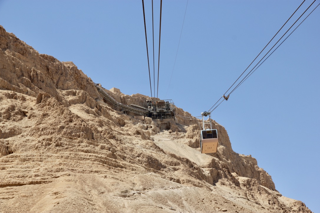 Funivia, fortezza di Masada