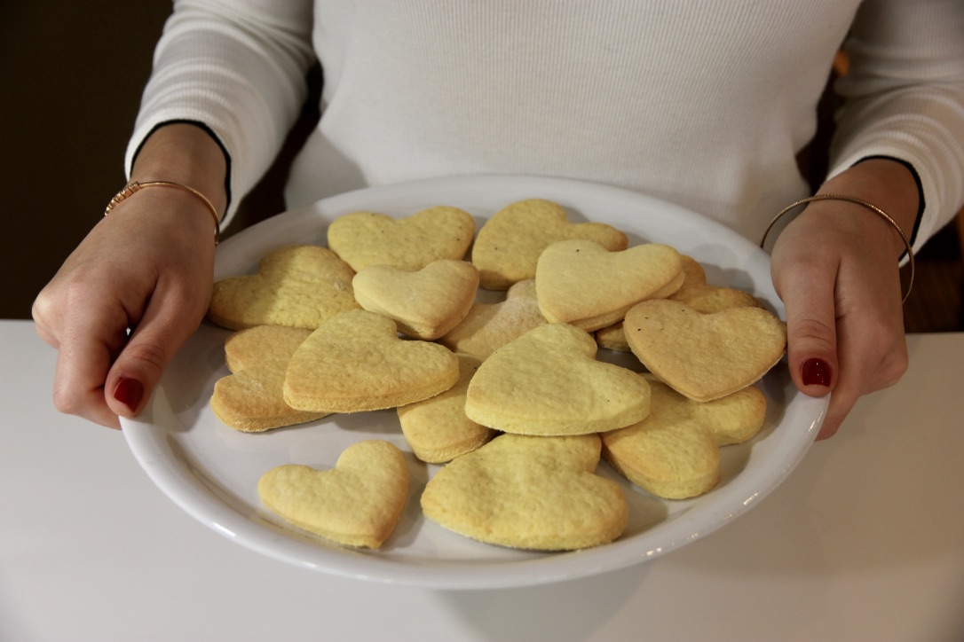 Biscotti senza burro San Valentino