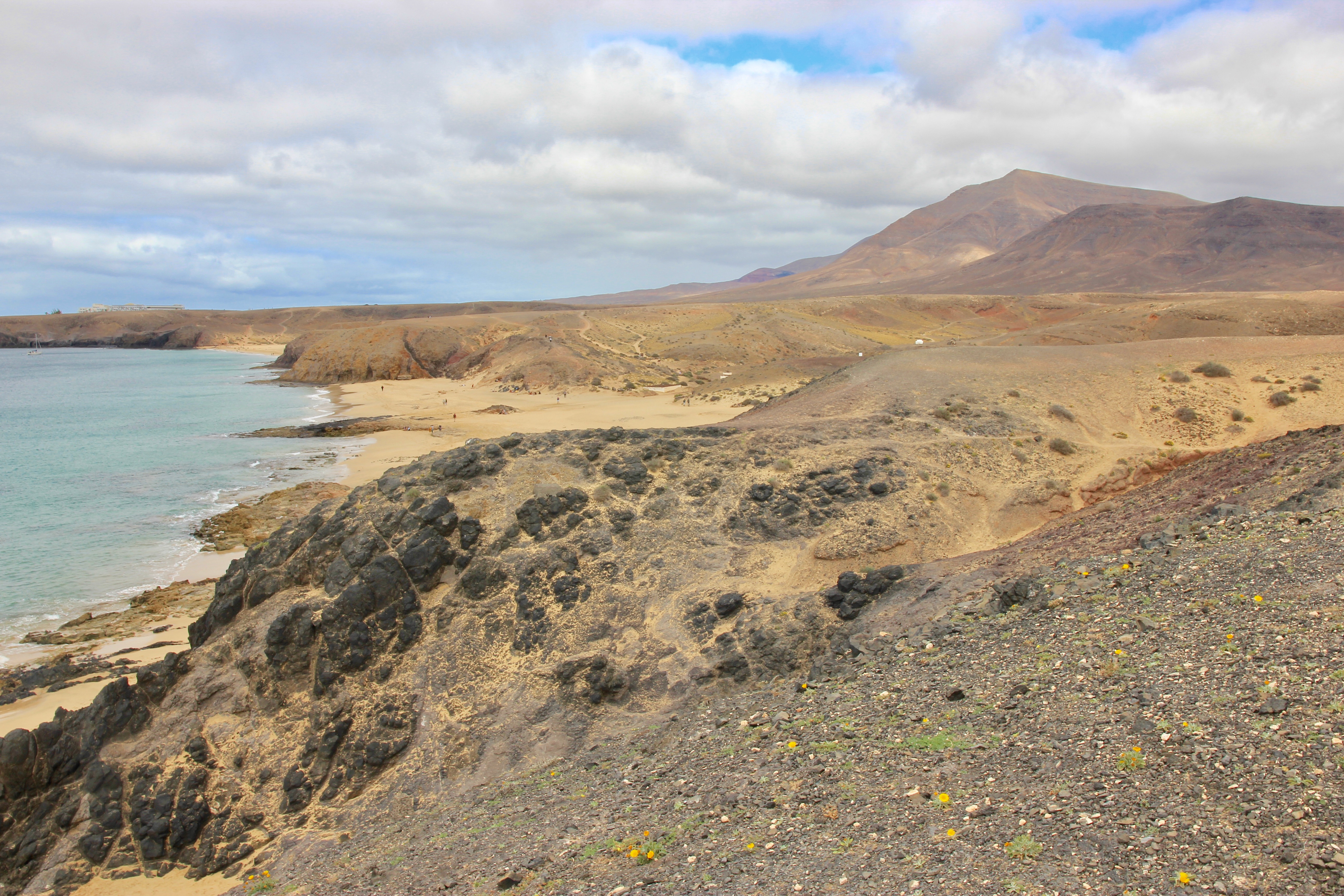 Spiaggia a Lanzarote