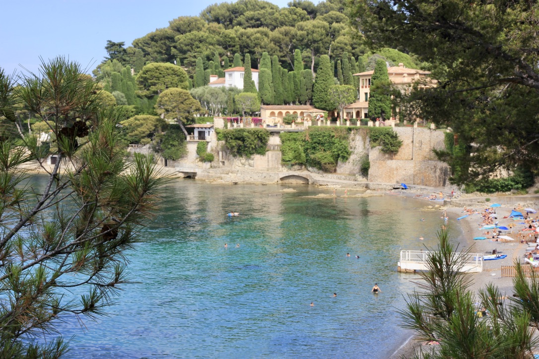 Cap Ferrat, Spiaggia