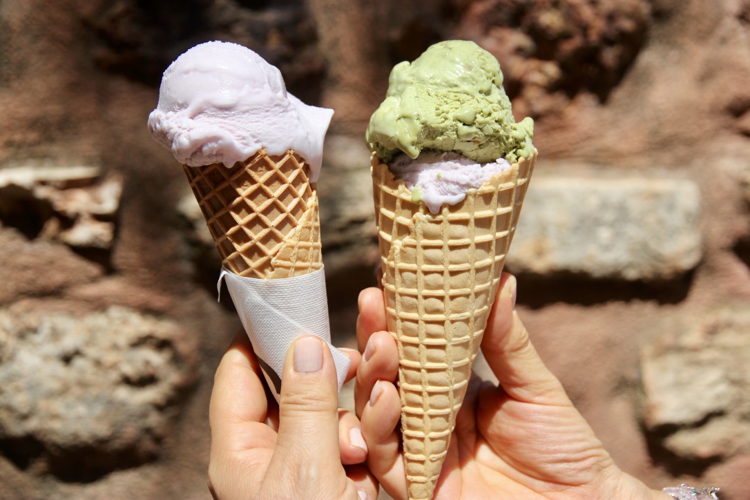 Gelato alla lavanda