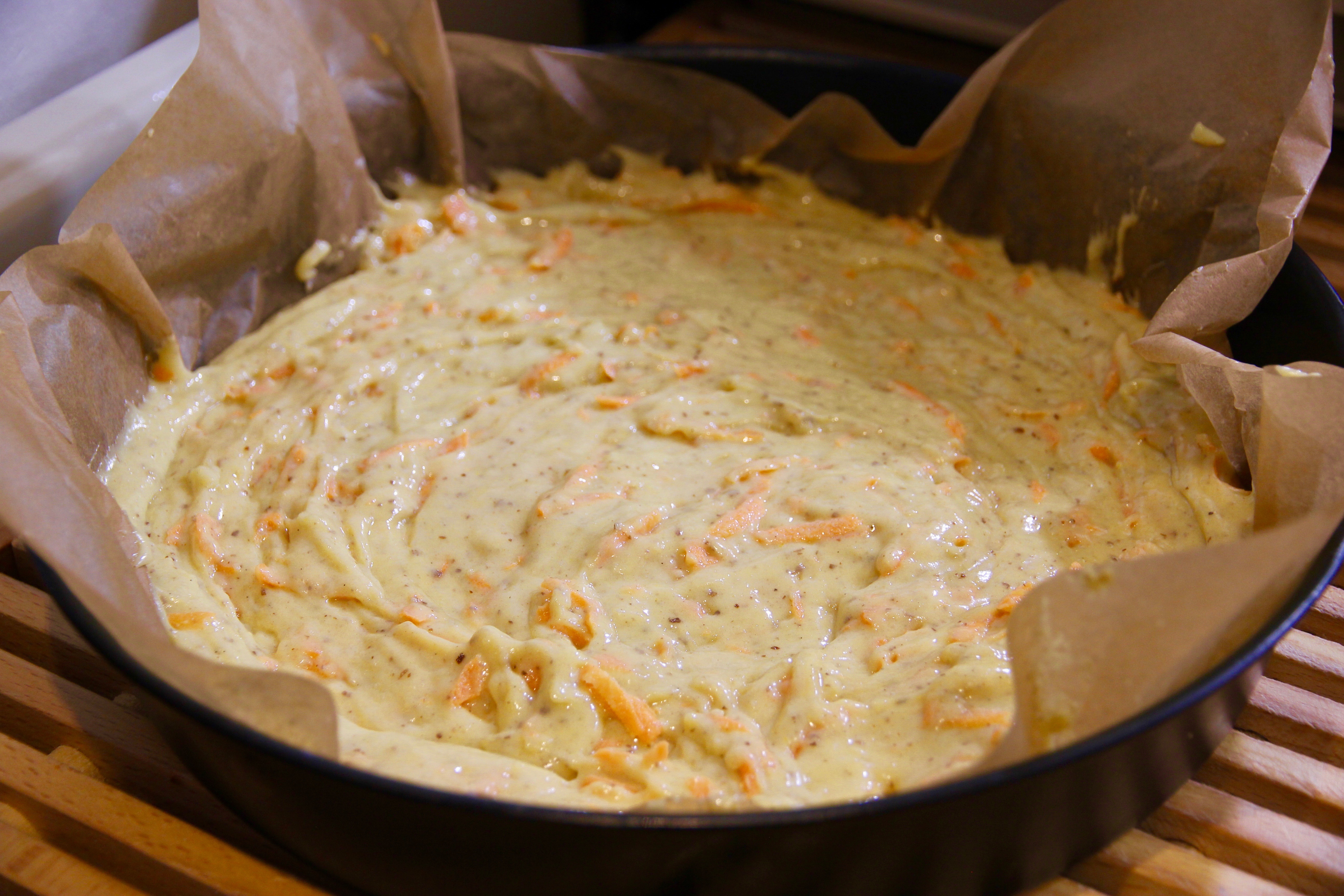 torta di carote