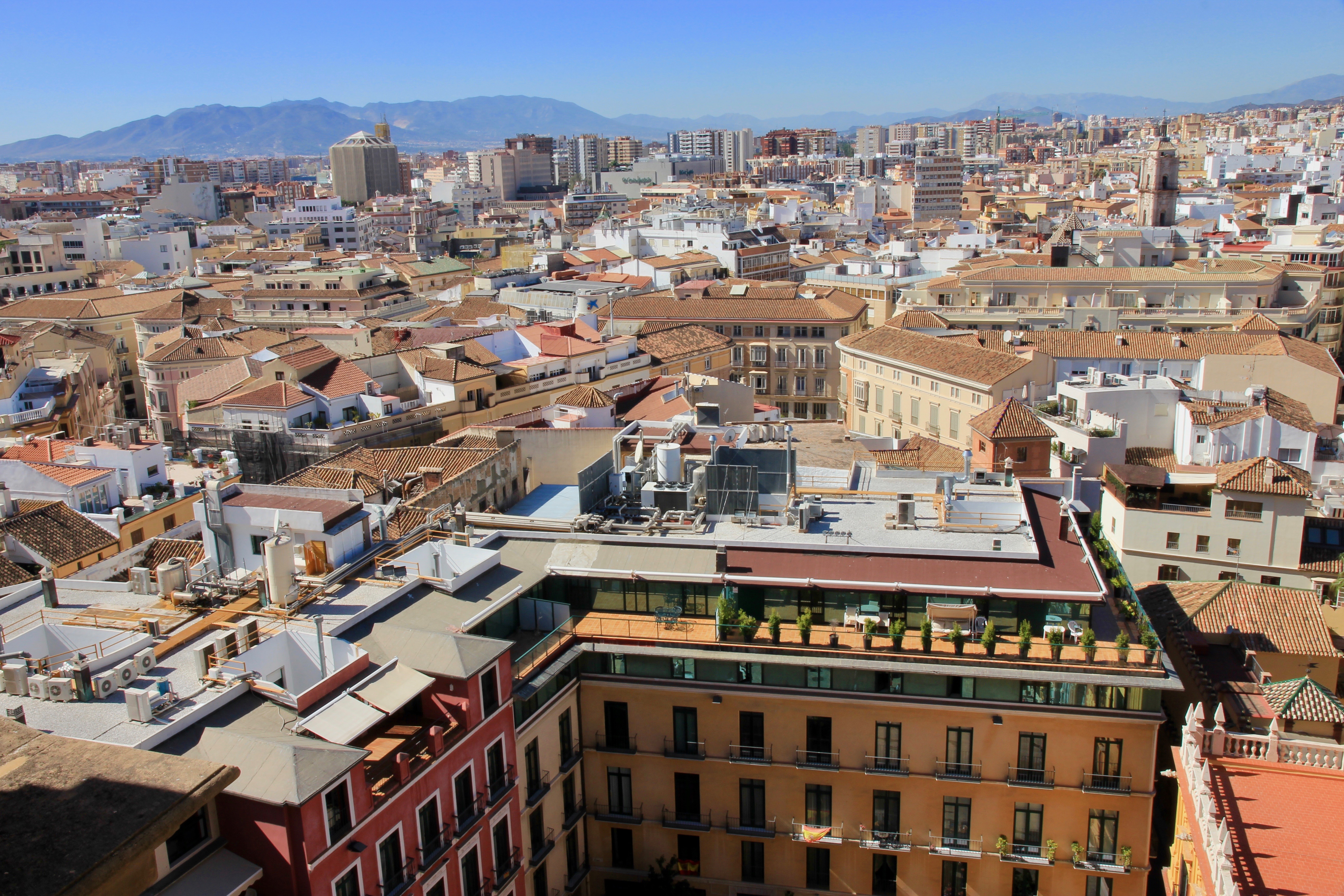 Cubiertas della cattedrale di Málaga