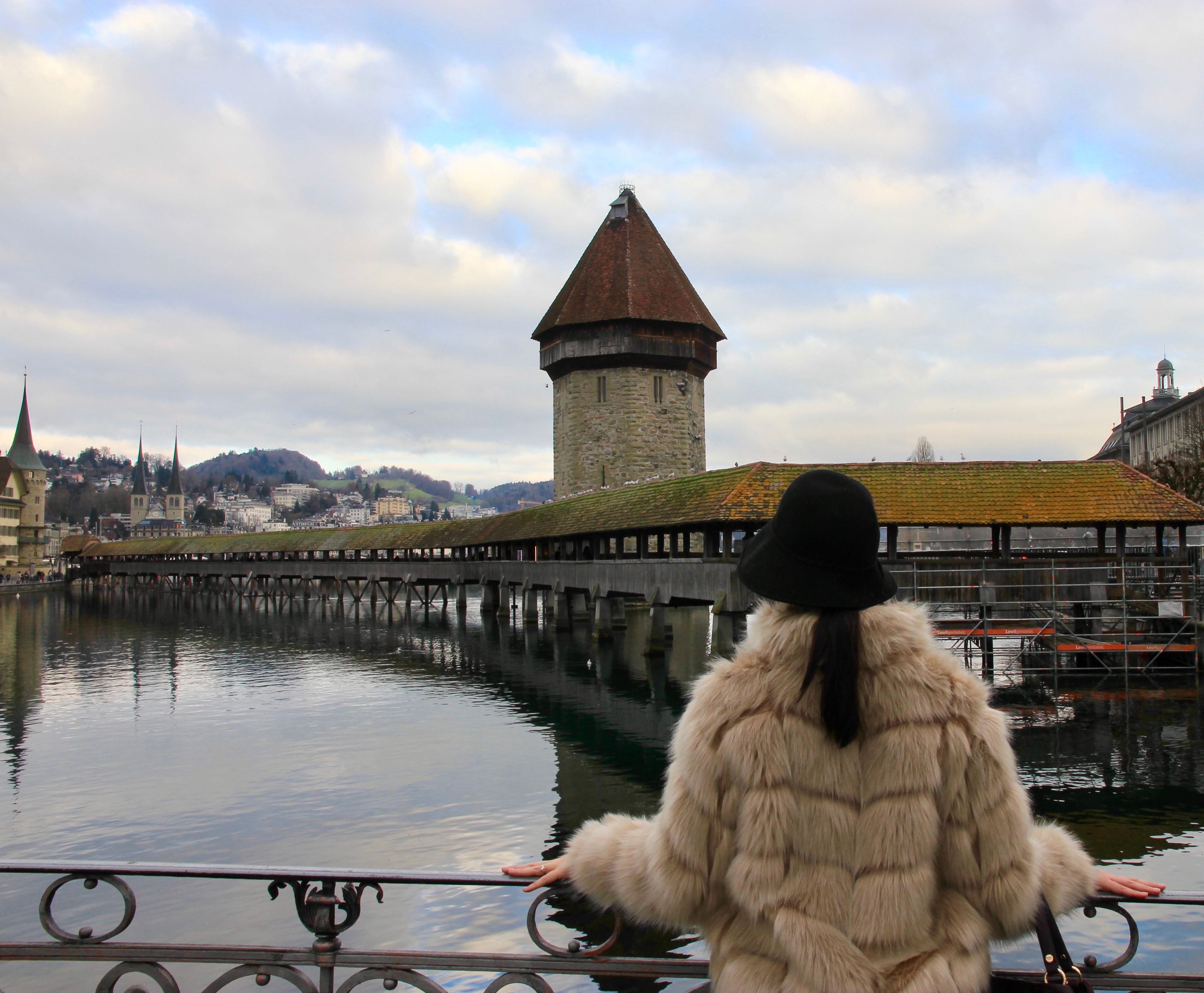 Un giorno d'inverno a Lucerna