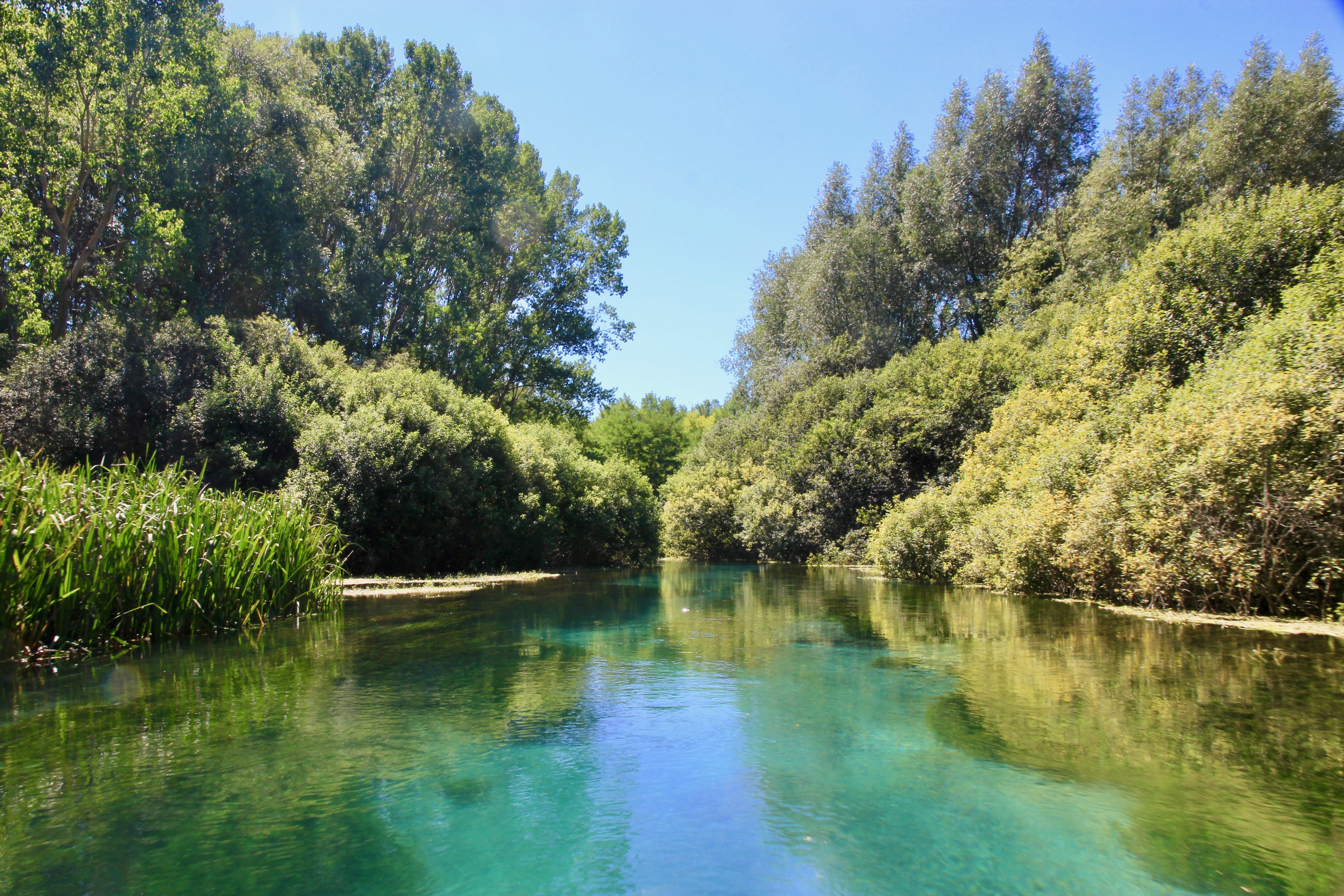 Il Bosso - escursione in canoa sul fiume Tirino