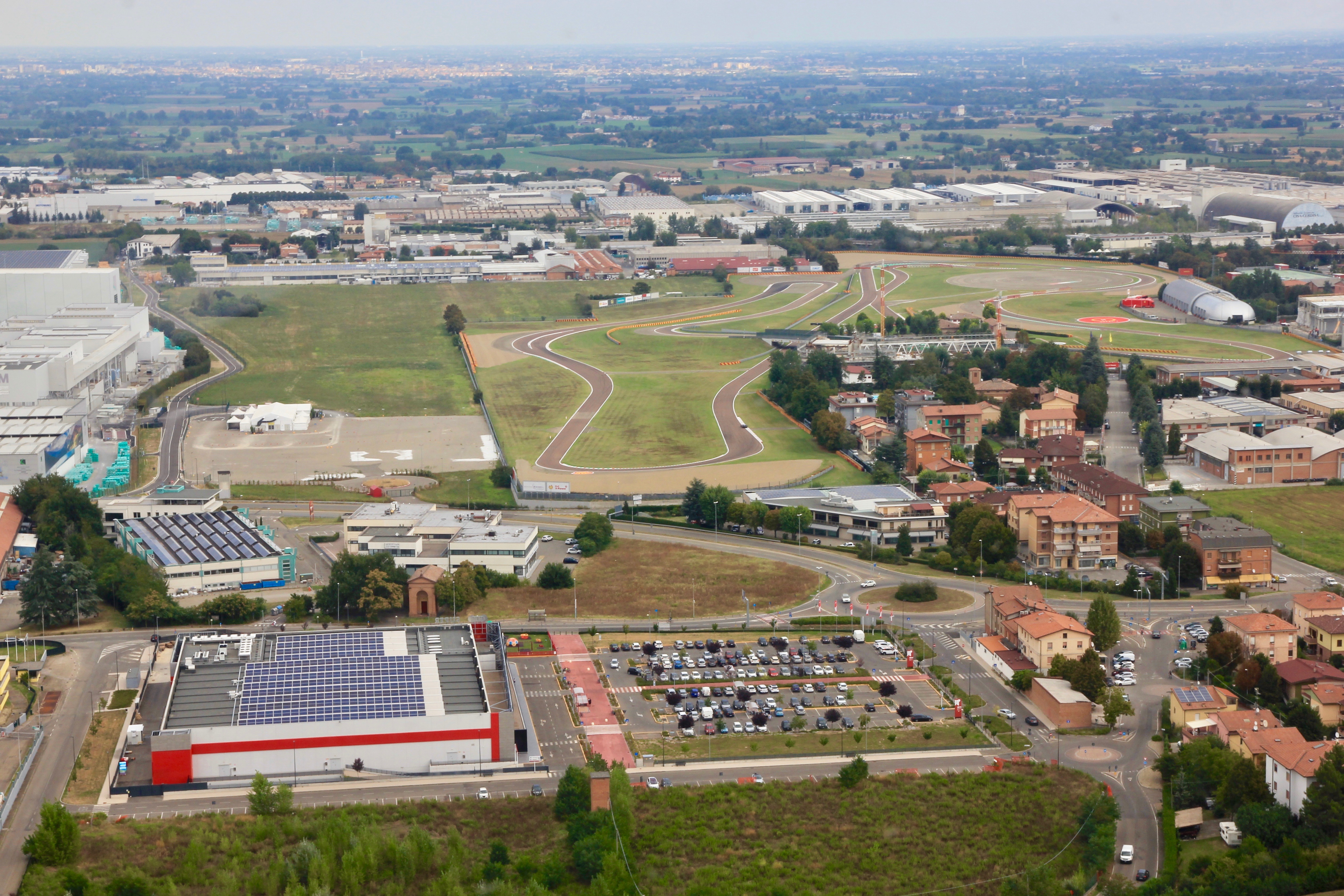 Circuito di Fiorano dall'alto