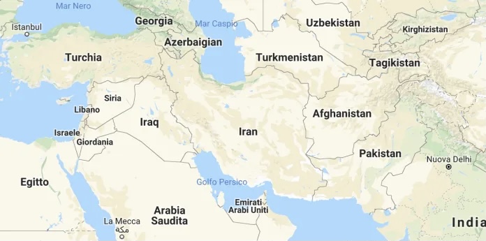 Confini dell'Iran