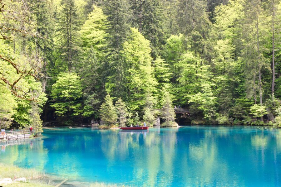 Blausee: il lago blu - Svizzera